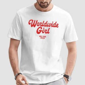 Big Time Rush Worldwide Girl T Shirt