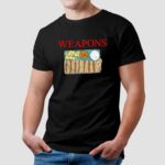 Weapons Hot Dog French Fries Fast Food T Shirt