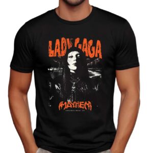 Lady Gaga Mayhem Tour Copacabana Brazil 2025 Concert T Shirt