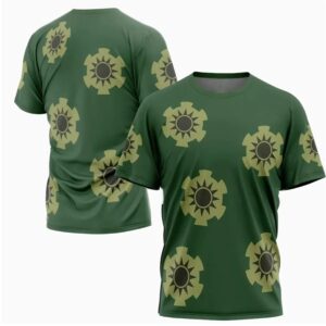 Zoro Wano Pattern One Piece T Shirt