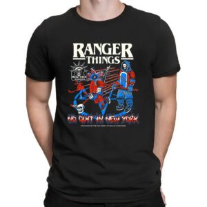 Ranger Things No Quit In New York Rangers Reaper Players T Shirt