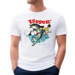 Flipper Dolphin 1969 Ivan Tors Films Vintage T Shirt