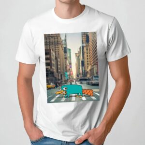 Perry the Platypus Phineas and Ferb Street T Shirt