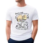 Party Rock Is In The Mouse Tonight Piece Of Cheese I'm Gonna Take A Big Bite T Shirt