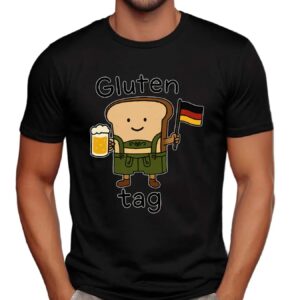 Gluten Tag Sandwich Beer Germany Flag T Shirt