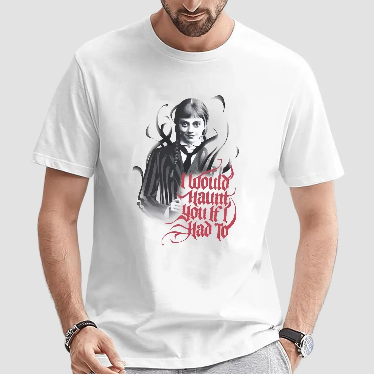 Wednesday I Would Haunt You If I Had To T Shirt