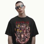 Akatsuki Crossover Anime Characters Goku Luffy Naruto T Shirt