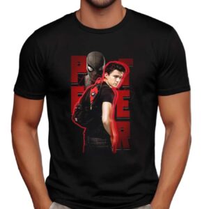 Tom Holland and Spider Man 2025 Peter Parker Looking Back T Shirt
