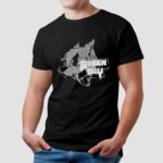 Green Day Hissing Cat Graffiti T Shirt