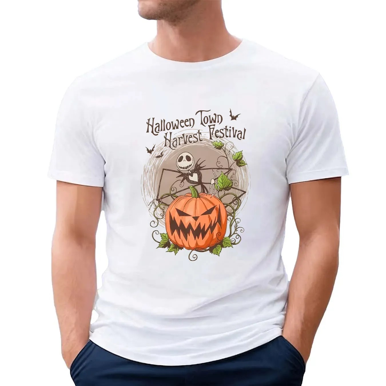 Halloween Town Harvest Festival The Nightmare Before Christmas Pumpkin Harvest T Shirt