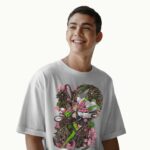 Mitsuri Kanroji Demon Slayer Love Hashira Graphic Anime T Shirt