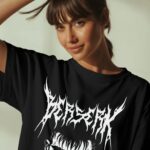 Berserk Guts Mad Smile Metal Style T Shirt