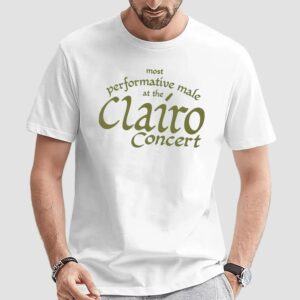 Most Performative Male At The Clairo Concert Meme T Shirt