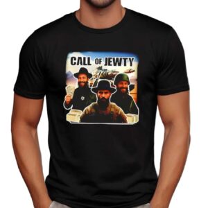 Call of Jewty Jewish Call of Duty Parody T Shirt