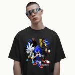 Sonic The Hedgehog Jesse Pinkman Breaking Bad Parody T Shirt