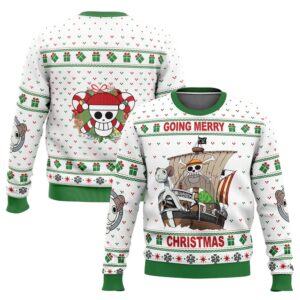 One Piece Going Merry Christmas Ugly Christmas Sweater