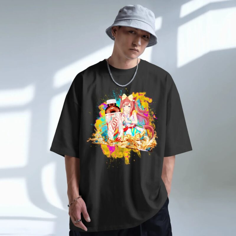 Agnes Digital Uma Musume Real Brewed Arizona Peach Iced Tea Anime Mashup T Shirt