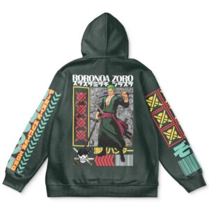 Roronoa Zoro V2 One Piece Streetwear 3D Hoodie