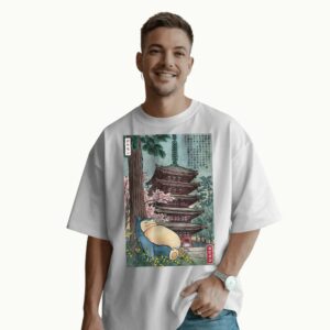 Pokemon Snorlax Vintage T Shirt, Anime Shirt for Fans and Collectors