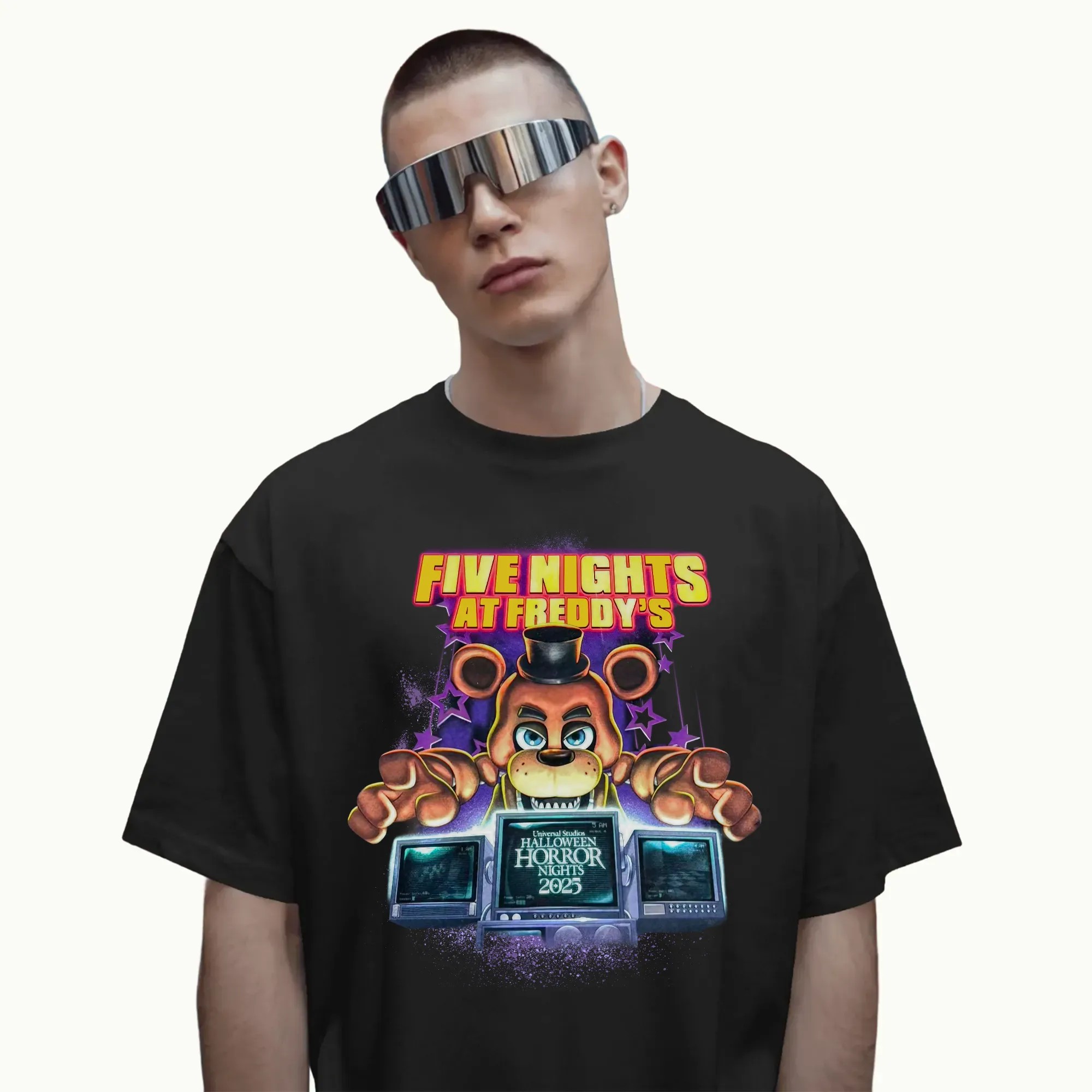 Five Nights At Freddy’s Halloween Horror Nights 2025 Freddy Fazbear T Shirt