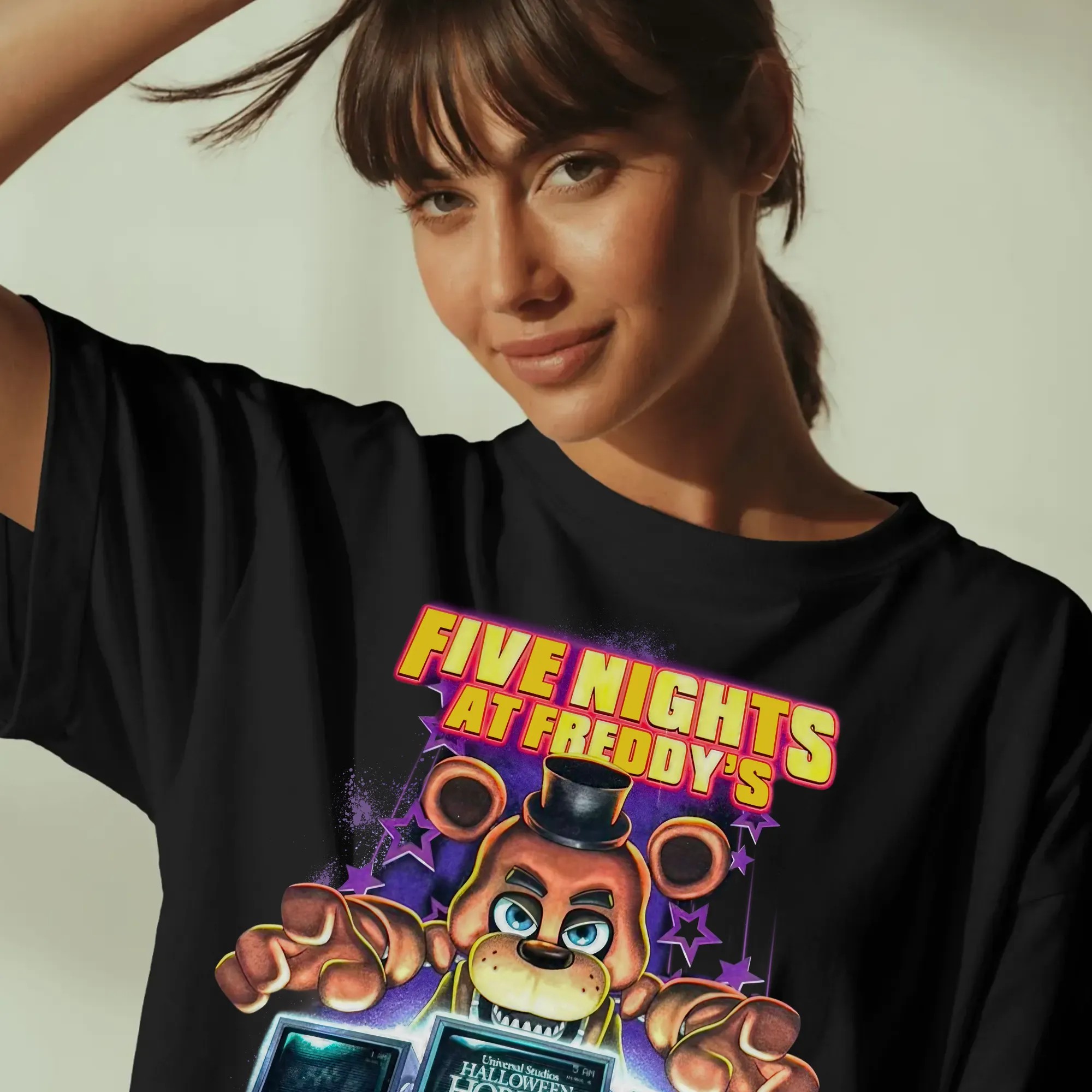 Five Nights At Freddy’s Halloween Horror Nights 2025 Freddy Fazbear T Shirt