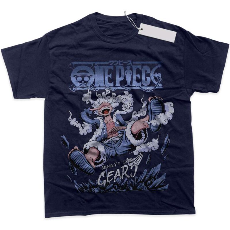 Monkey D Luffy Gear 5 One Piece Anime Graphic T Shirt