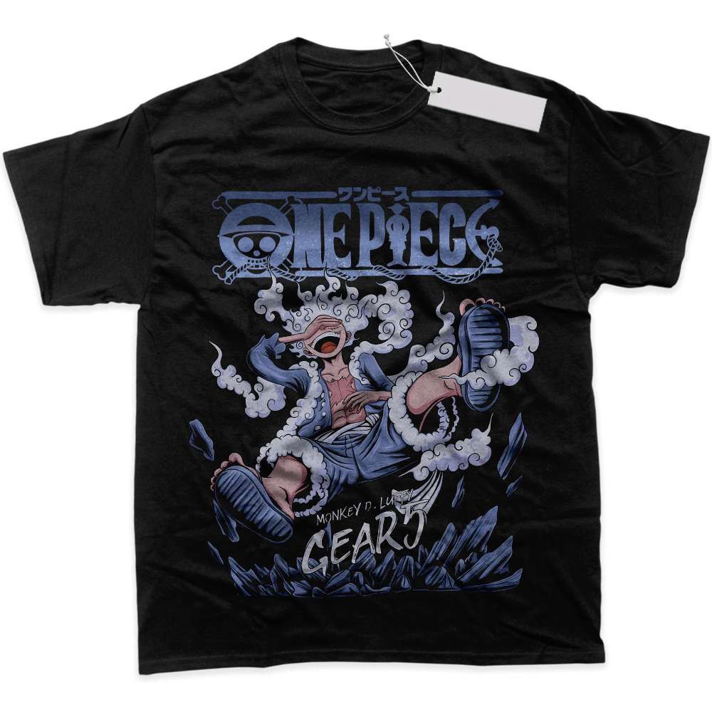 Monkey D Luffy Gear 5 One Piece Anime Graphic T Shirt