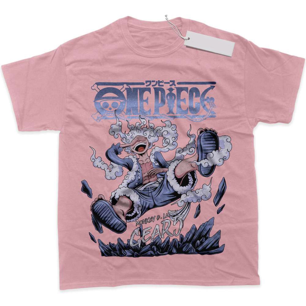 Monkey D Luffy Gear 5 One Piece Anime Graphic T Shirt
