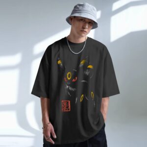 Umbreon Pokemon Vintage T Shirt, Anime Tee for Fans Umbreon