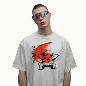 Pokemon Squirtle T Shirt, Vintage Anime Tee for Fans