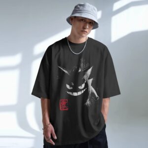 Gengar Vintage T Shirt, Pokemon Anime Shirt, PKM Graphic Tee