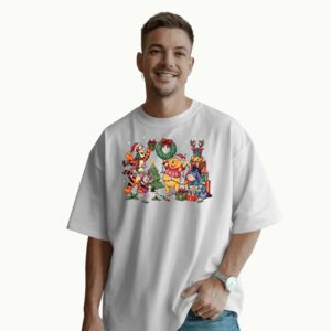 Winnie The Pooh And Friends Christmas Tree T Shirt