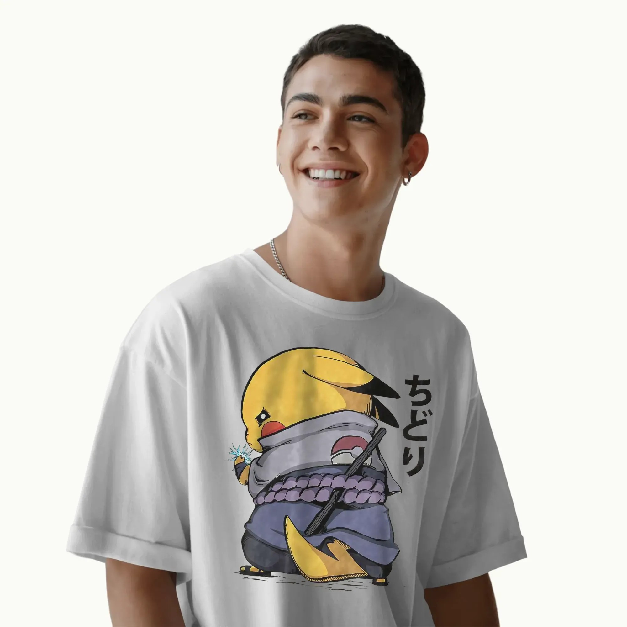 Pikachu Pokemon Vintage Anime T Shirt for Men and Women Tee