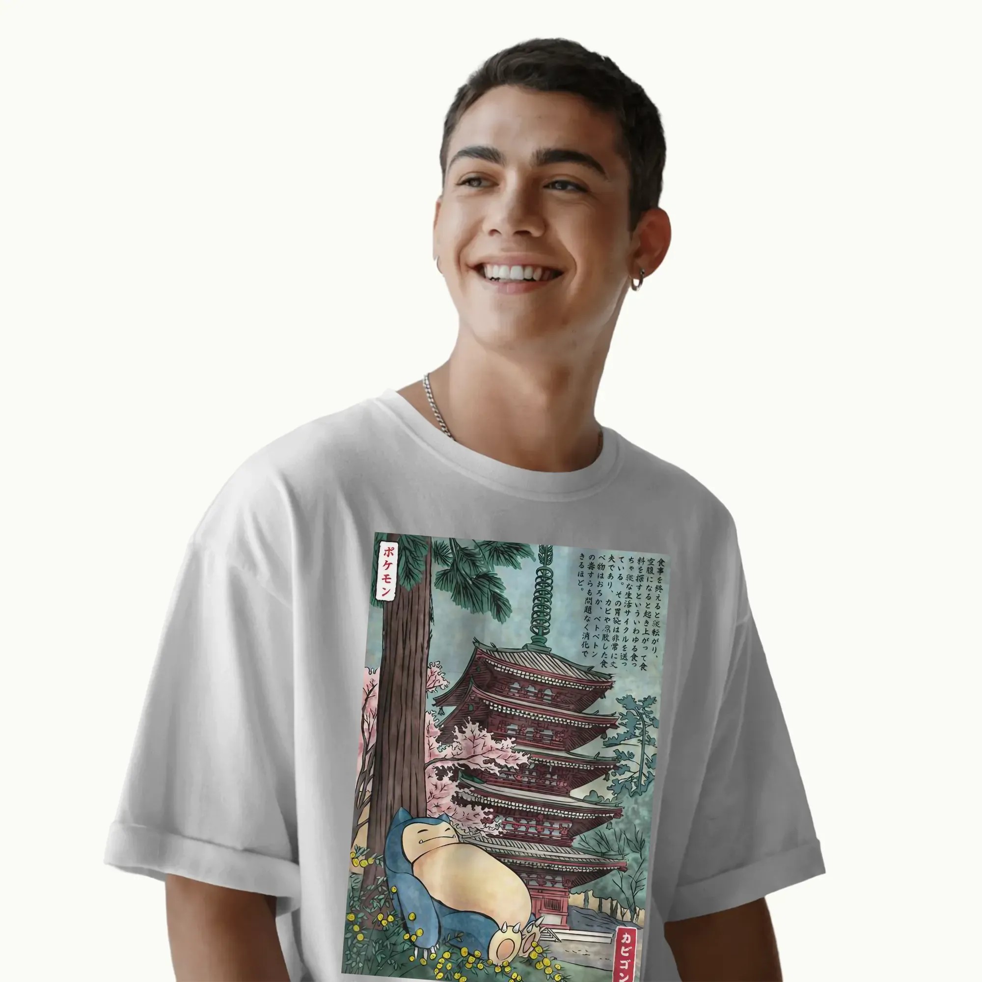 Pokemon Snorlax Vintage T Shirt, Anime Shirt for Fans and Collectors