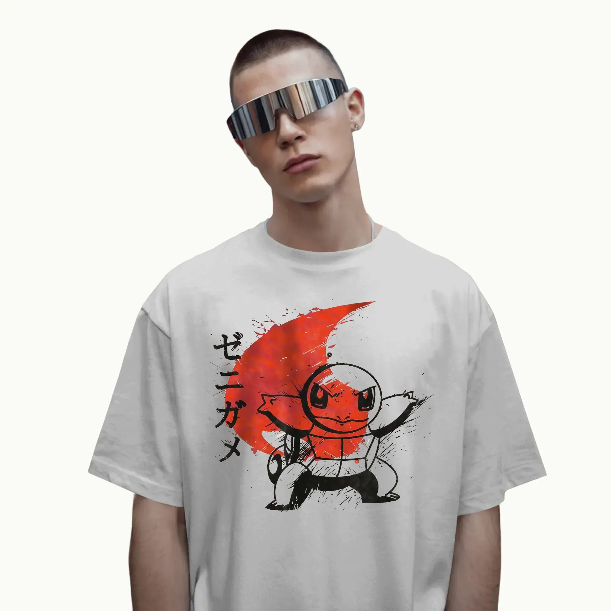 Pokemon Squirtle T Shirt, Vintage Anime Tee for Fans