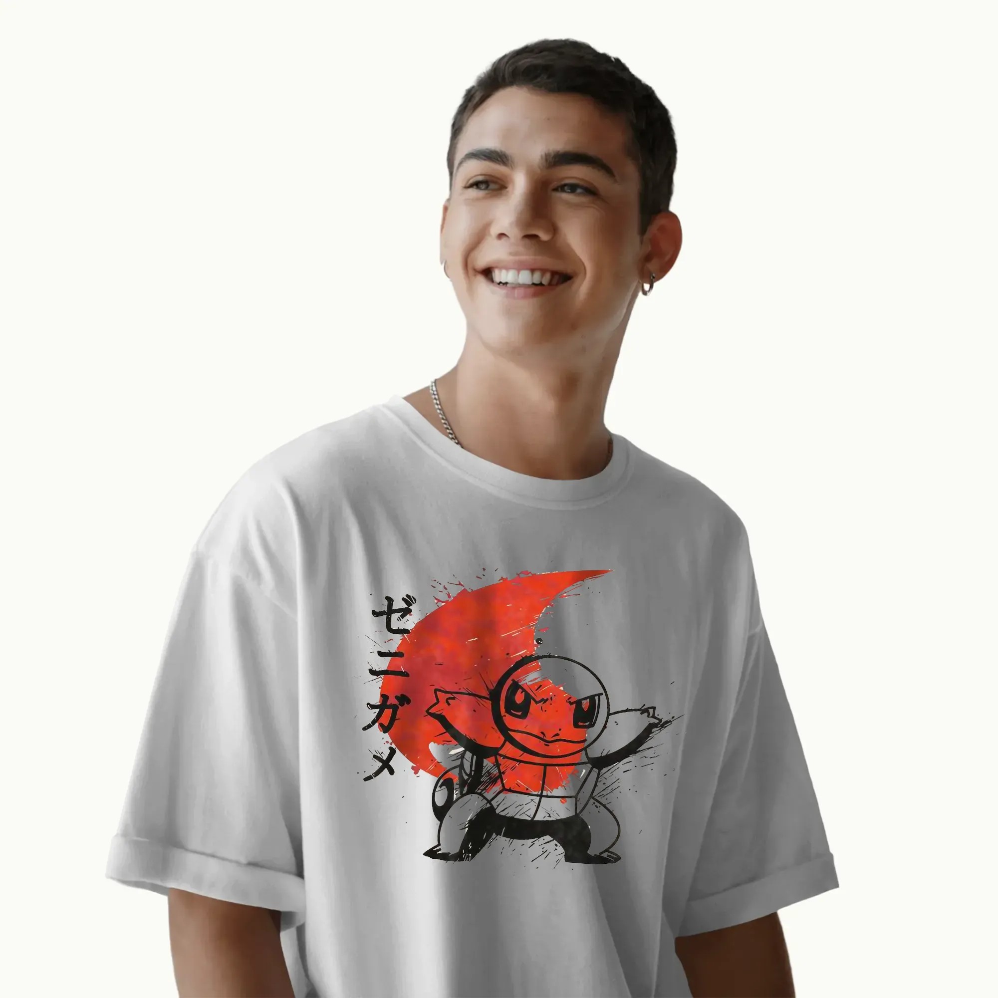 Pokemon Squirtle T Shirt, Vintage Anime Tee for Fans