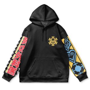 Trafalgar D Law V2 One Piece Streetwear 3D Hoodie