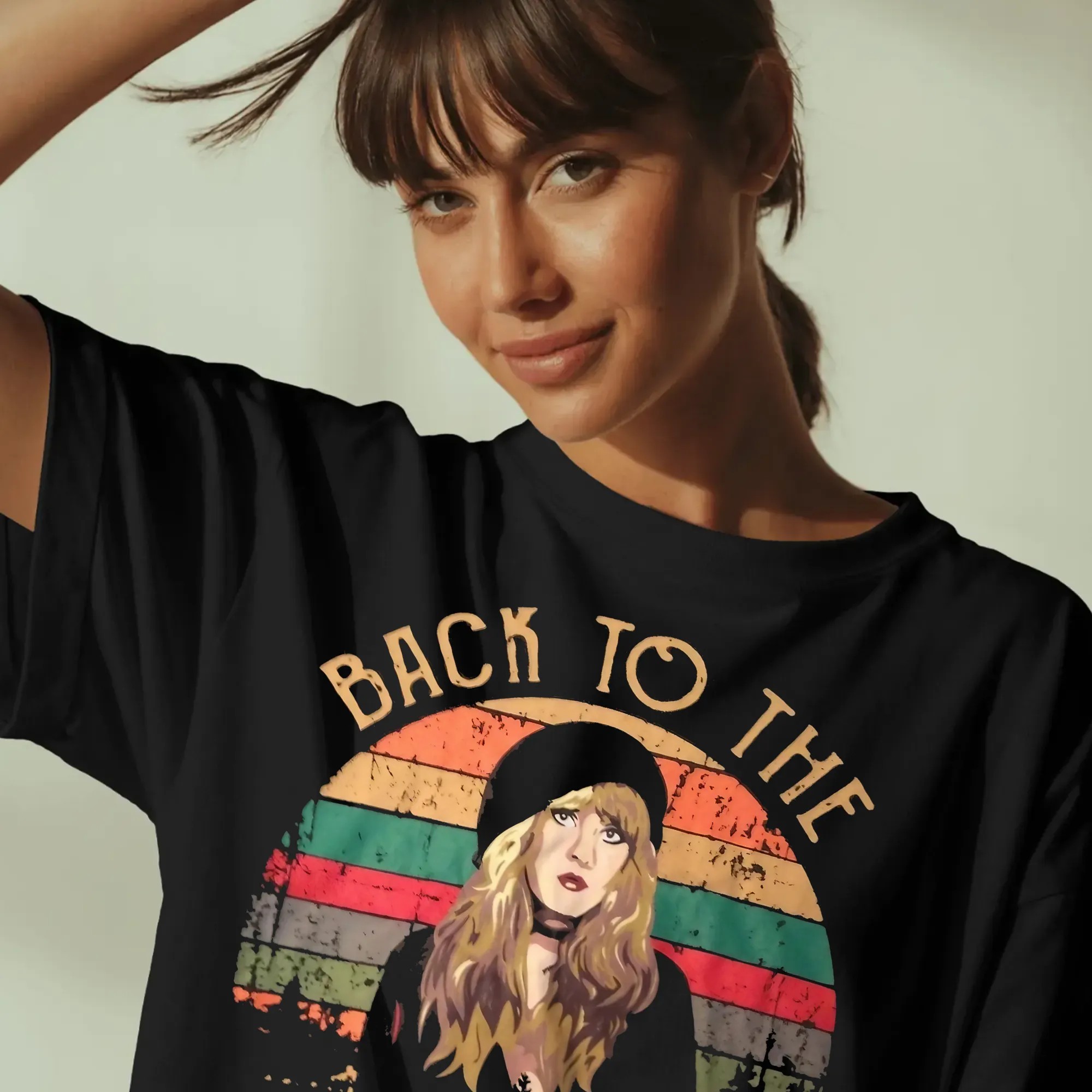 Stevie Nicks Back To The Gypsy That I Was Boho 70s Rock T Shirt