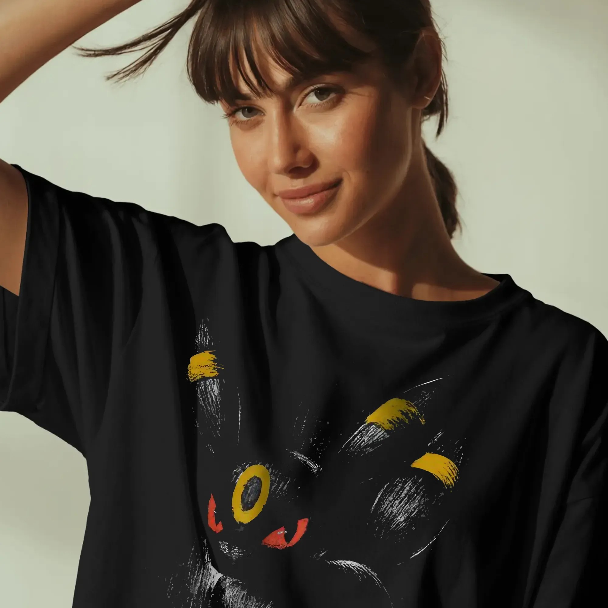 Umbreon Pokemon Vintage T Shirt, Anime Tee for Fans Umbreon