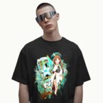 Grass Wonder Uma Musume Rockstar Energy Drink Boom Pina Colada Anime Mashup T Shirt