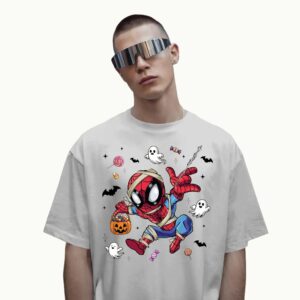 Spider Man Superhero Trick Or Treat Halloween T Shirt