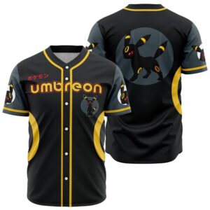 Umbreon Eeveelution Pokemon Baseball Jersey