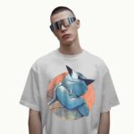 Pokemon Squirtle Vintage T Shirt, Anime PKM Shirt for Fans