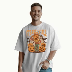 It's Fall Y'all Pumpkins Halloween Pumpkin Cowboy Western Halloween Fall Season T Shirt