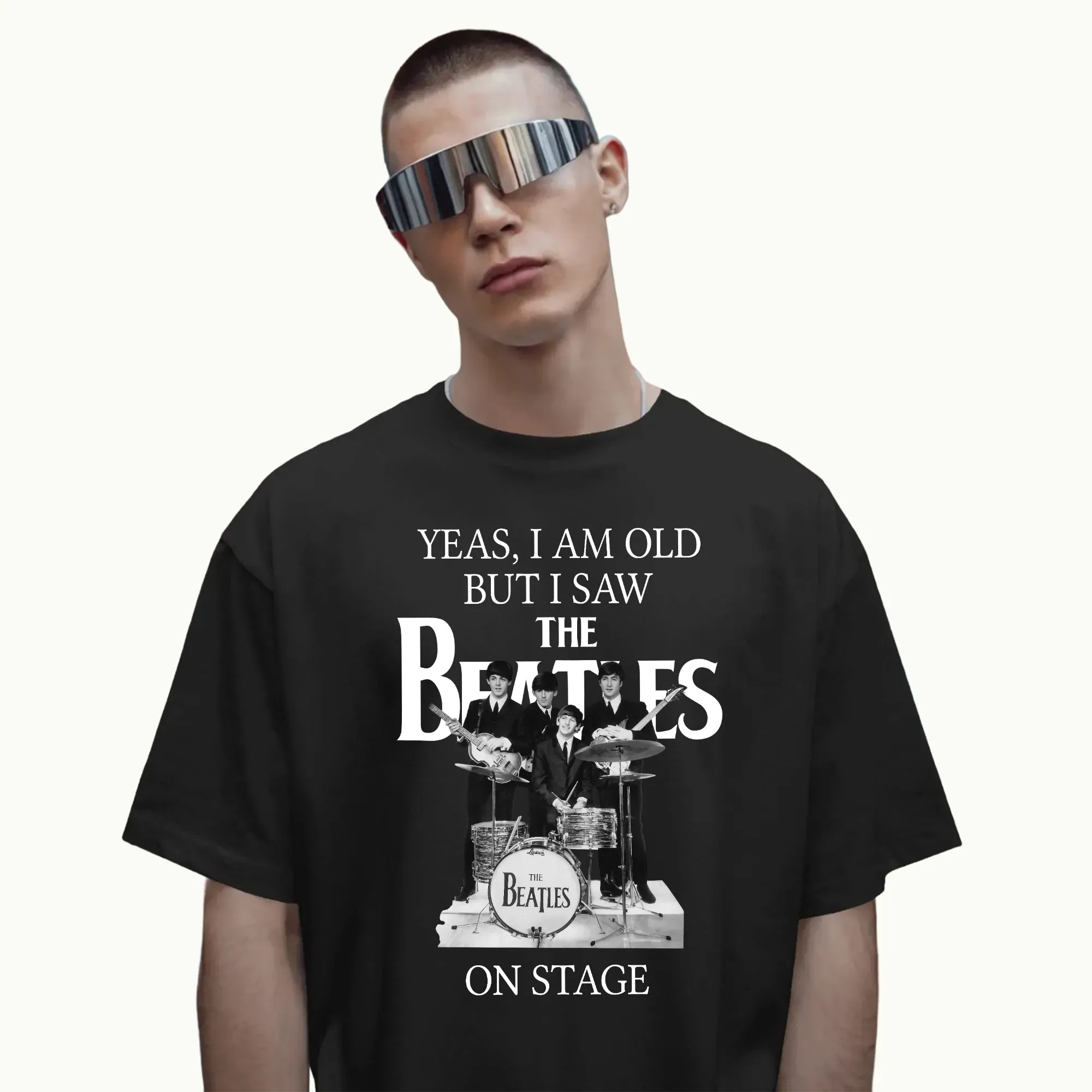 Yes I Am Old But I Saw The Beatles On Stage T Shirt