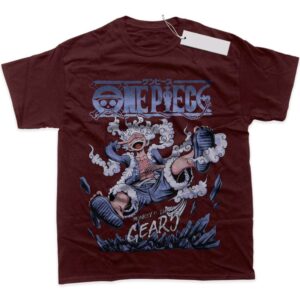 Monkey D Luffy Gear 5 One Piece Anime Graphic T Shirt