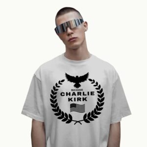 Charlie Kirk Forever In Our Hearts Memorial T Shirt
