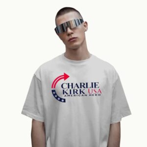 Charlie Kirk Turning Point USA American Hero 2025 T Shirt
