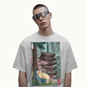 Pokemon Snorlax Vintage T Shirt, Anime Shirt for Fans and Collectors