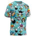 Strawhats Jolly Roger One Piece 3D T Shirt